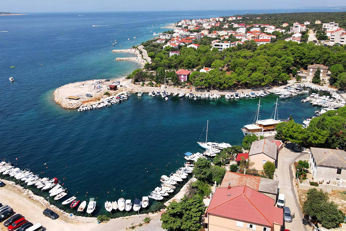 Mandre, isola di Pag, Croazia