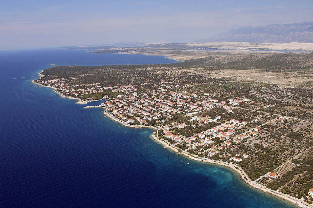 Mandre, isola di Pag, Croazia