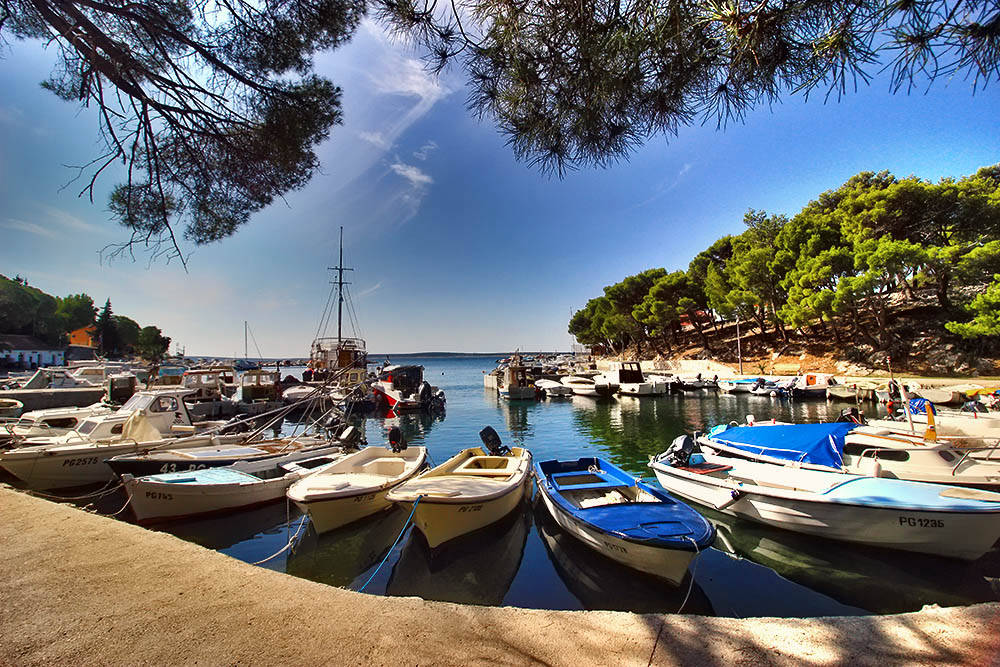 Mandre, isola di Pag, Croazia